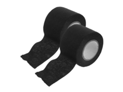 Jojofuny 2-rolos De Fita Isolante Tecido Preto Para Chicotes Automotivos, Resistente À Abrasão E A Altas Temperaturas