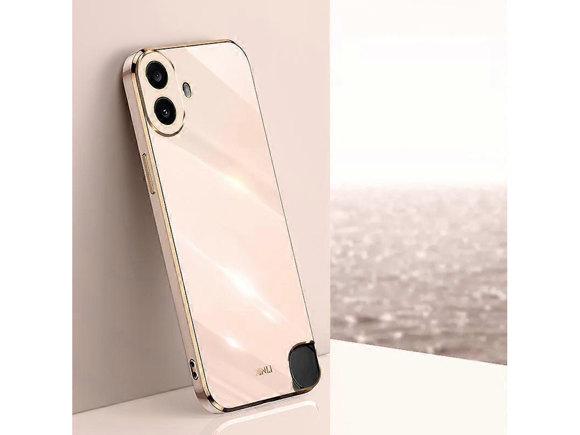 Capa Para Celular For Nothing Cmf Phone 1 Xinli Straight Edge 6d Electroplate Tpu