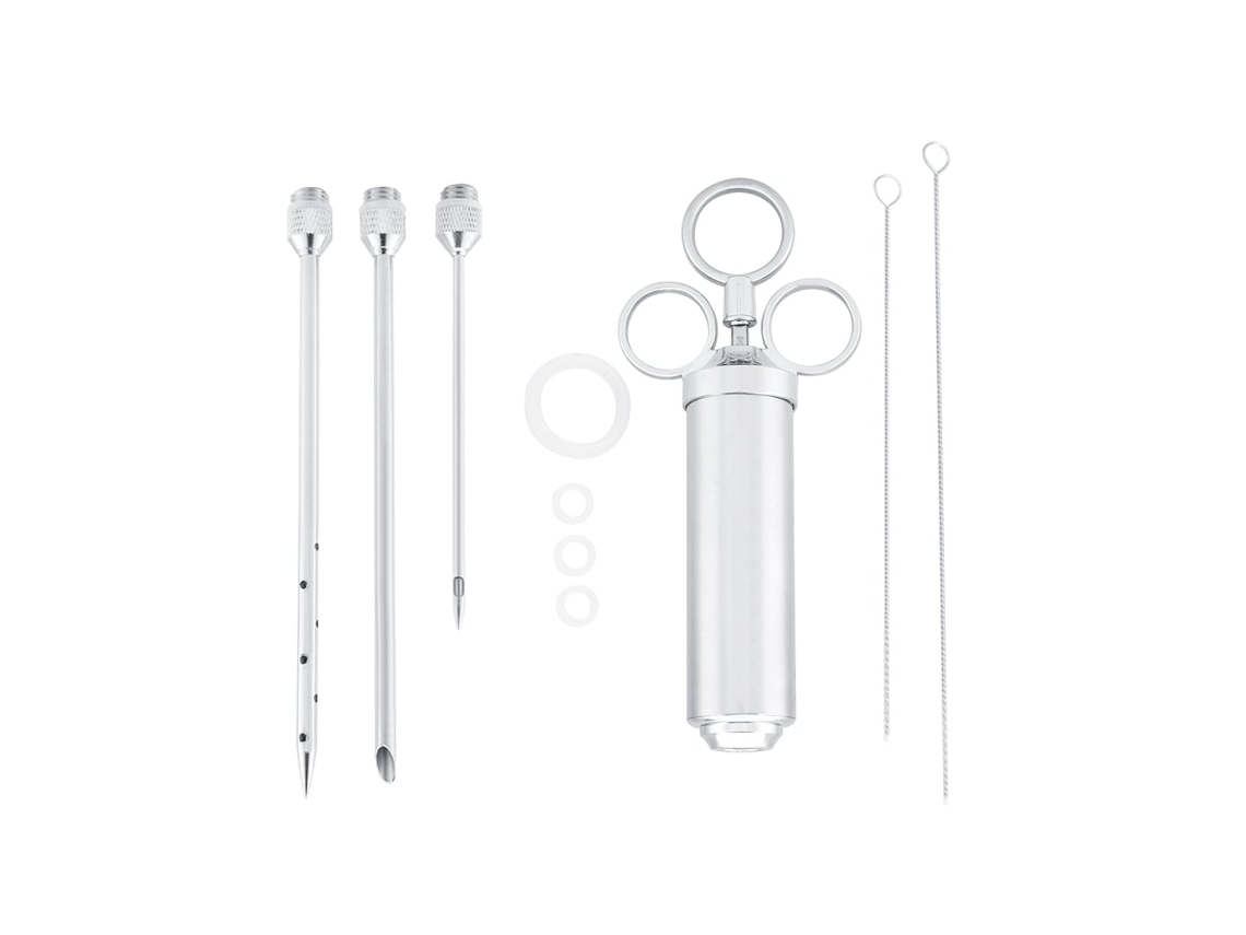 Injetor de Tempero LAXISCREED Aço Inox 3 Agulhas