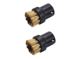 2 pçs/set Escova De Limpeza A Vapor Pequenas Escovas Redondas para Karcher SC1 SC2 SC3 SC4 SC5 SC7 CTK10 Substituição de Casa Remover Poeira