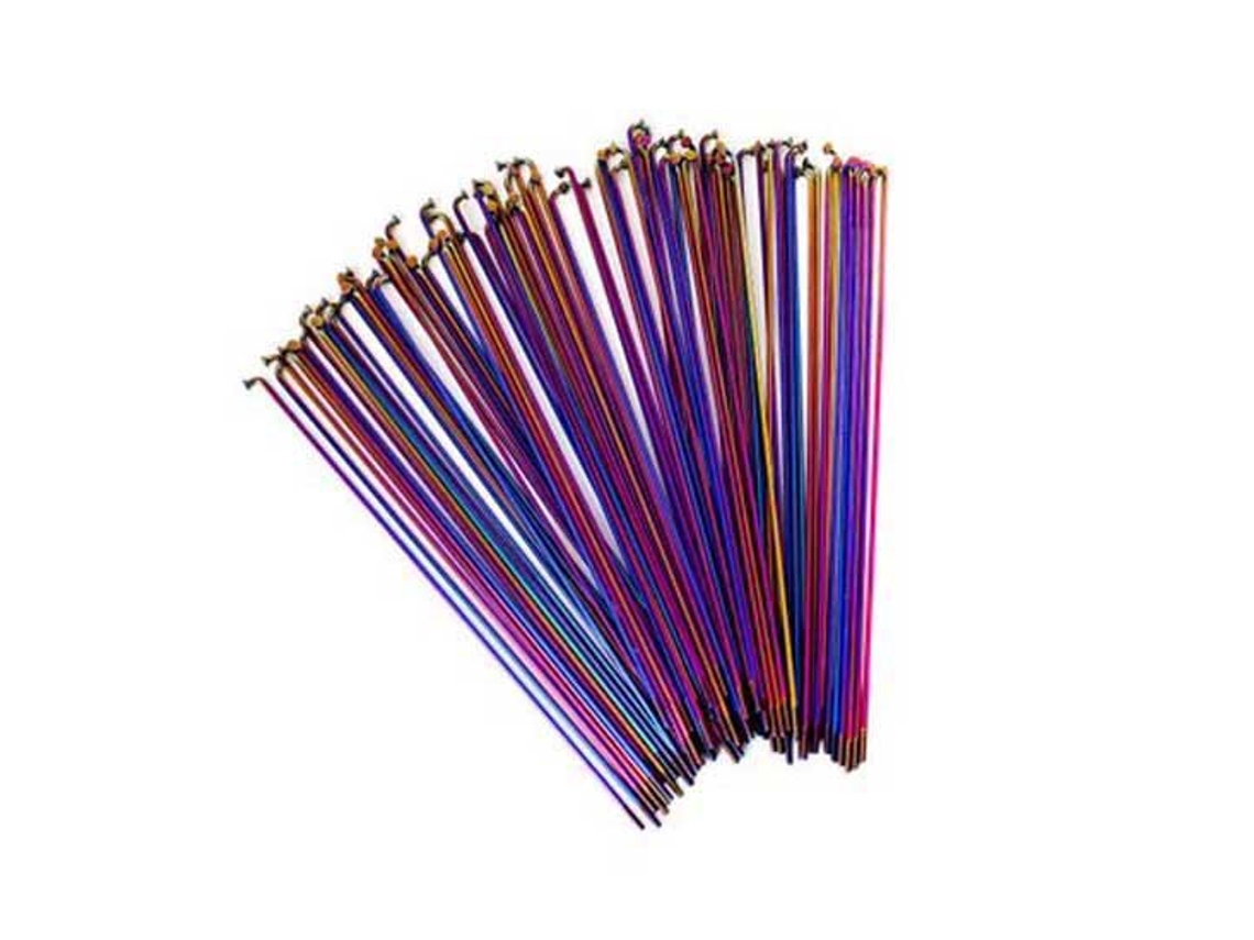 Raios Double Butted 20 Unidades Dourado 182 Mmtotal Bmx