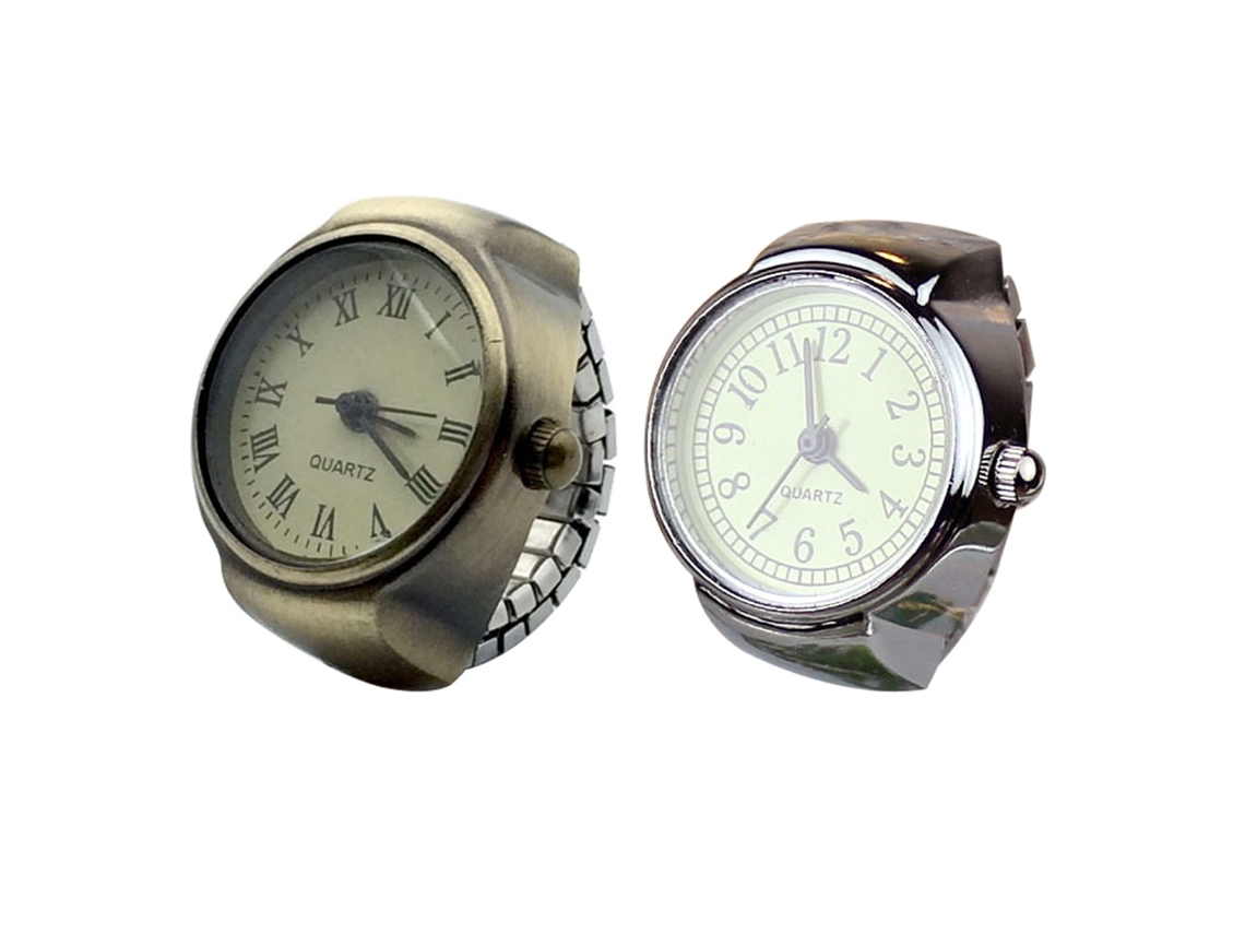 Relojes De Dedo Vintage, Relojes Creativos, Relojes De Anillo Para Dedo Para Mujeres Y Hombres.