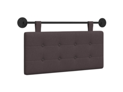 Conjunto 1 Cabeceira De Quarto Vidaxl Castanho Tecido (90 X 55 X 5 Cm)