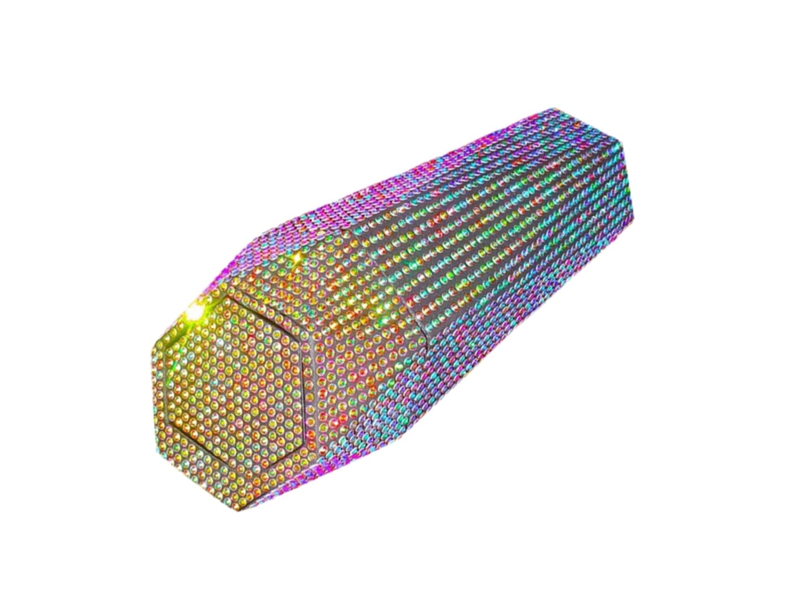 Lixeira De Carro À Prova D'água Com Strass, Ideal Para Porta-copos.