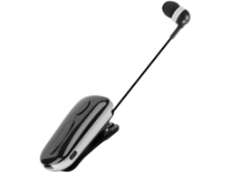 Fones De Ouvido Sem Fio Com Clipe Para Corrida E Cabo Fone Preto