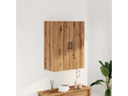 Armario de pared 69,5x34x90 cm Roble Artesano
