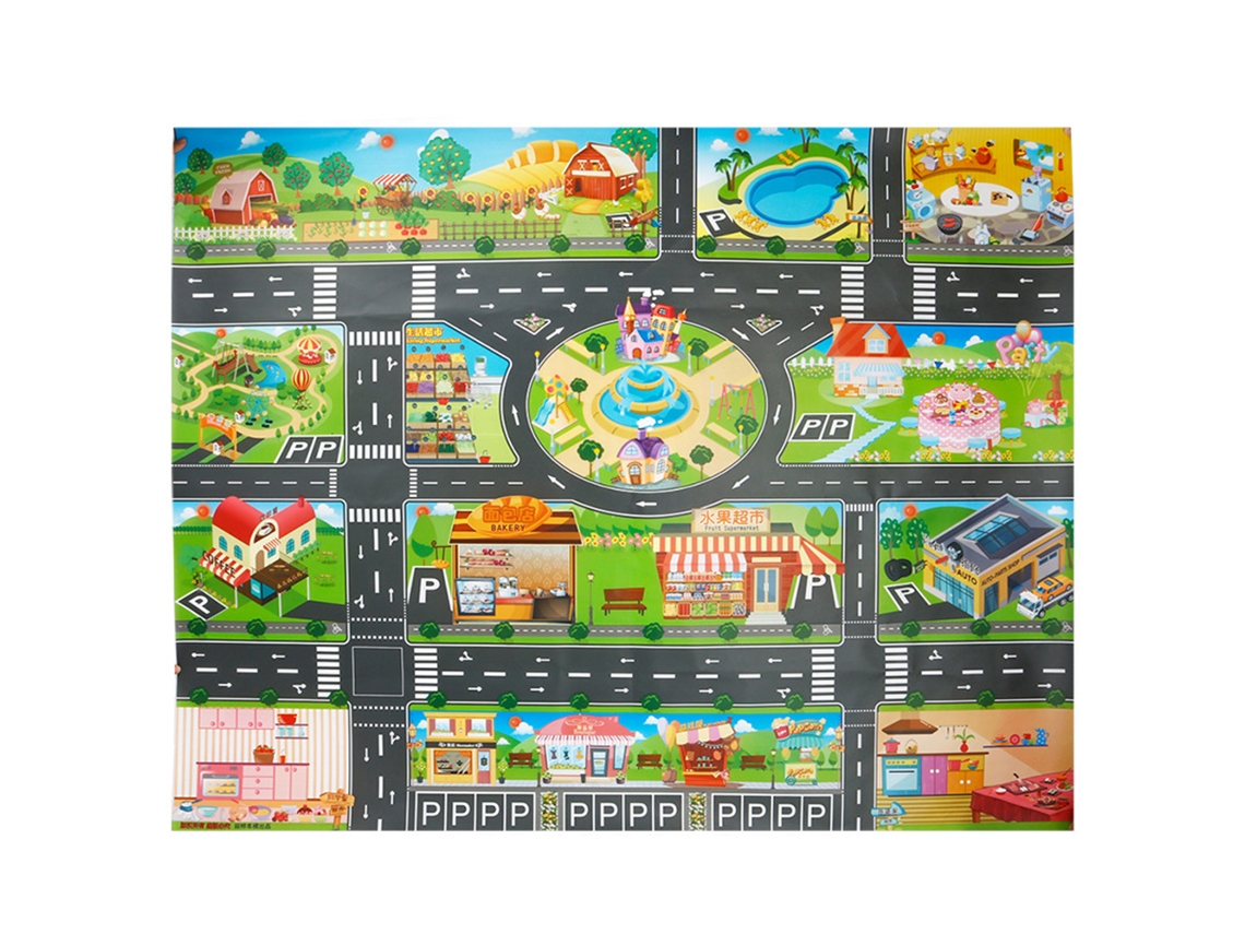 Colchoneta De Gateo Para Niños Y Niñas - Alfombra De Juegos Infantil Para Bebés