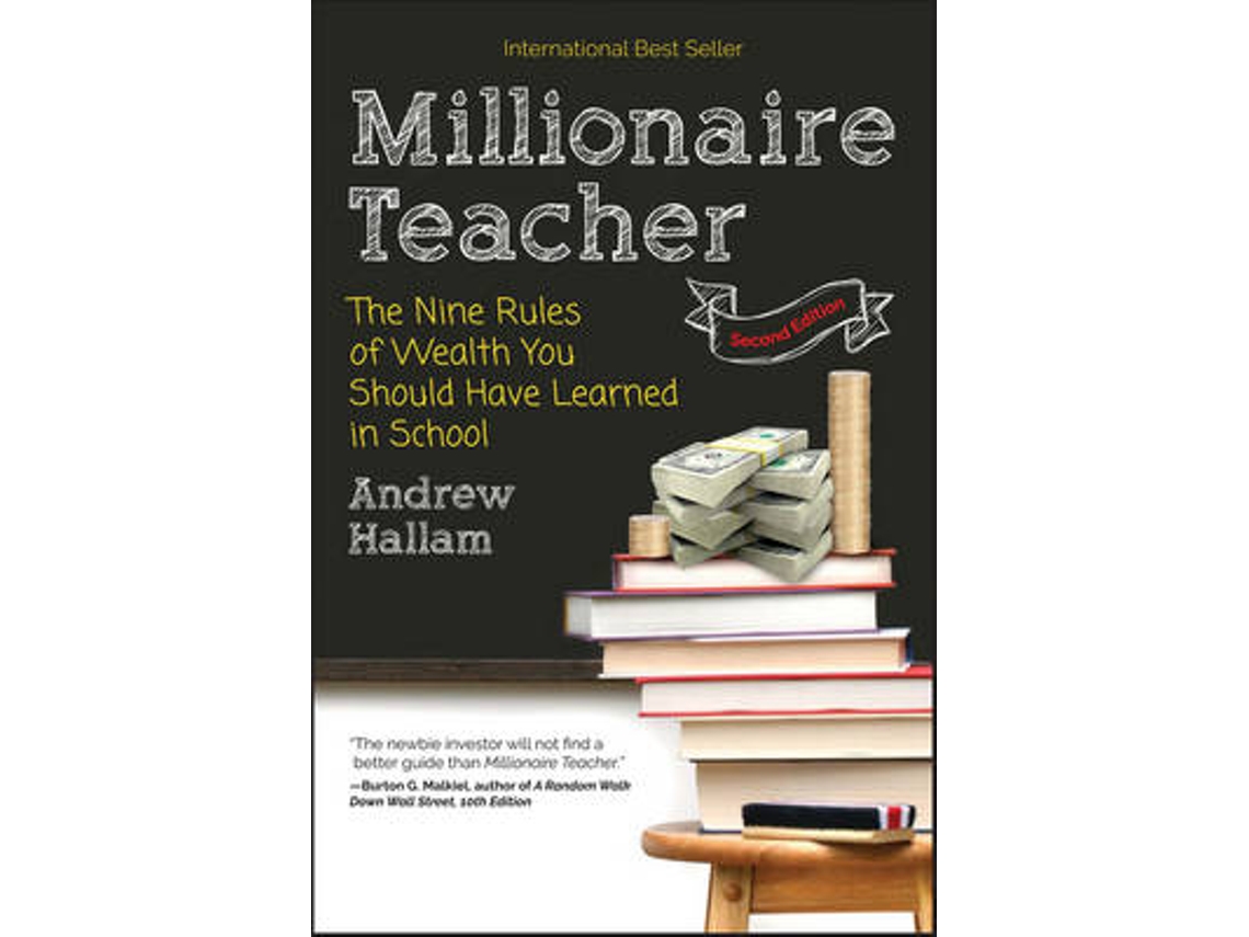 Livro Millionaire Teacher 2e - The Nine Rules of Wealth You Should Have Learned in School de Andrew Hallam (Inglês)