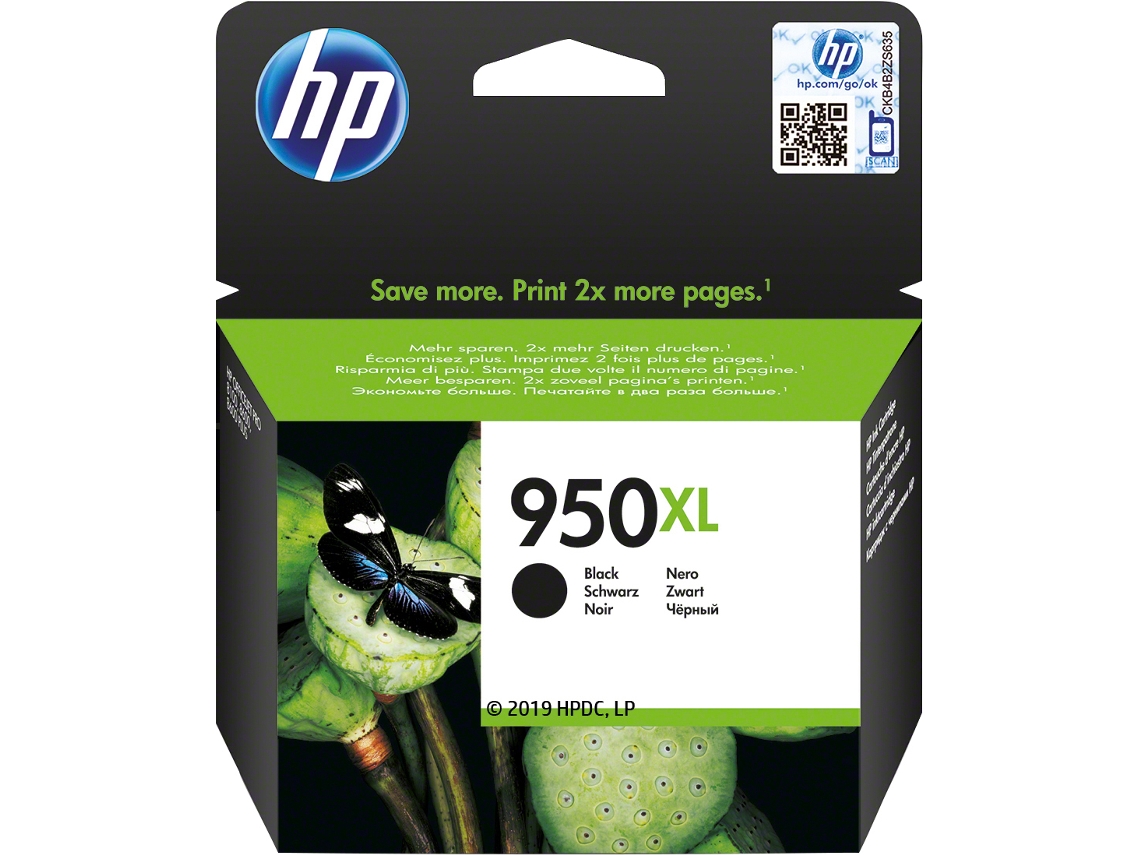 Tinteiro Hp Preto