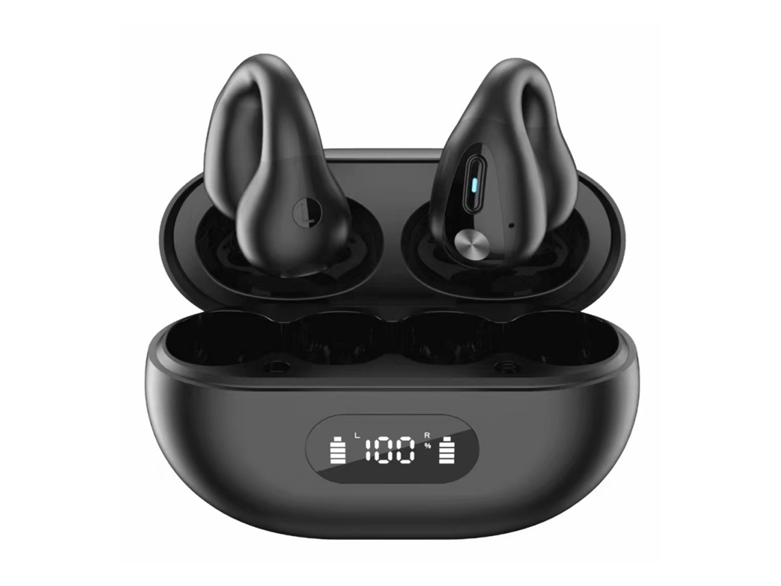 Fones de Ouvido Bluetooth de condução óssea EOOCOO estilo esportivo sem fio