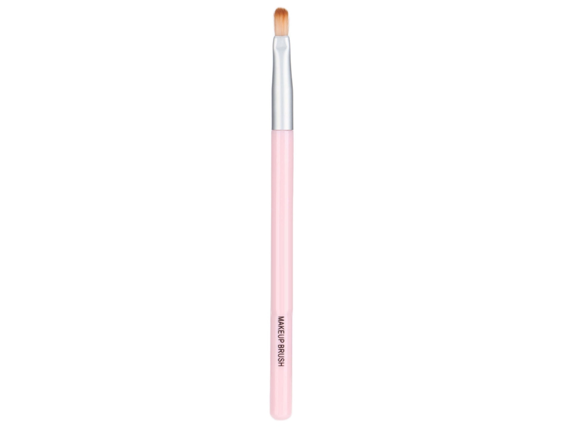Pincel labial portátil e macio, pincéis de maquiagem profissionais, ferramentas de beleza rosa para salões de beleza e uso doméstico.