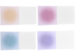 De Notes Sans Adhésif Dégradé Portable Couleurs Pads Planning Para École Bureau