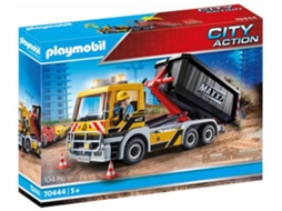City Action Truck Com Basculante E Plataforma Com Figura De Personagem