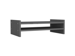 Monitor Stand, Monitor Stands Vidaxl Cinzeto Madeira (50 X 27 X 15 Cm)