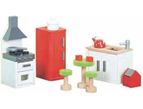 Mobiliário de Brincar  Wooden SugarPlum KItchen Dolls House (Idade Mínima: 5 Anos - 10.24x7.48x3.31 cm)