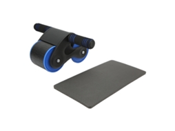 2026rueda Abdominal Doble Redonda Ejercitador Doméstico Equipo Gimnasio Casa Fitness Negro Azul