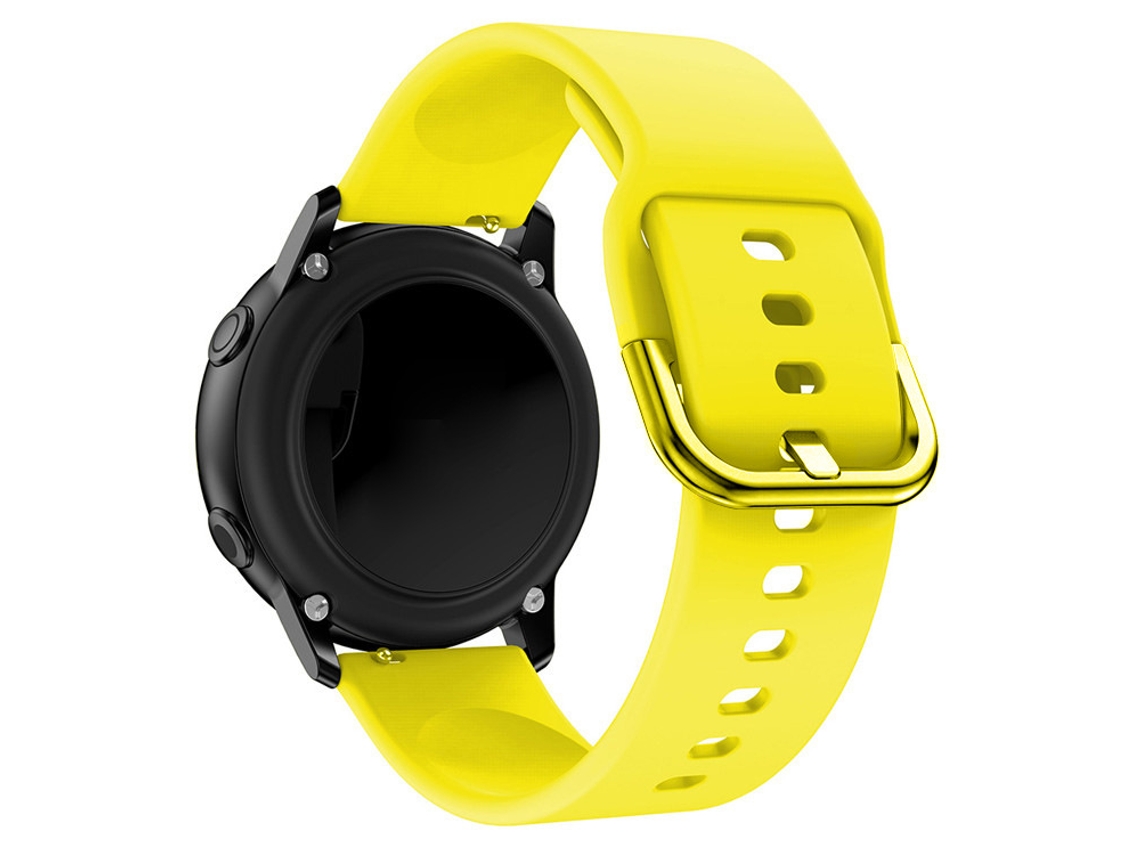 Pulseira De Silicone Com Fivela De Metal, Compatível Com Os Relógios Inteligentes Samsung Galaxy Watch 5 E 6 E Huawei.