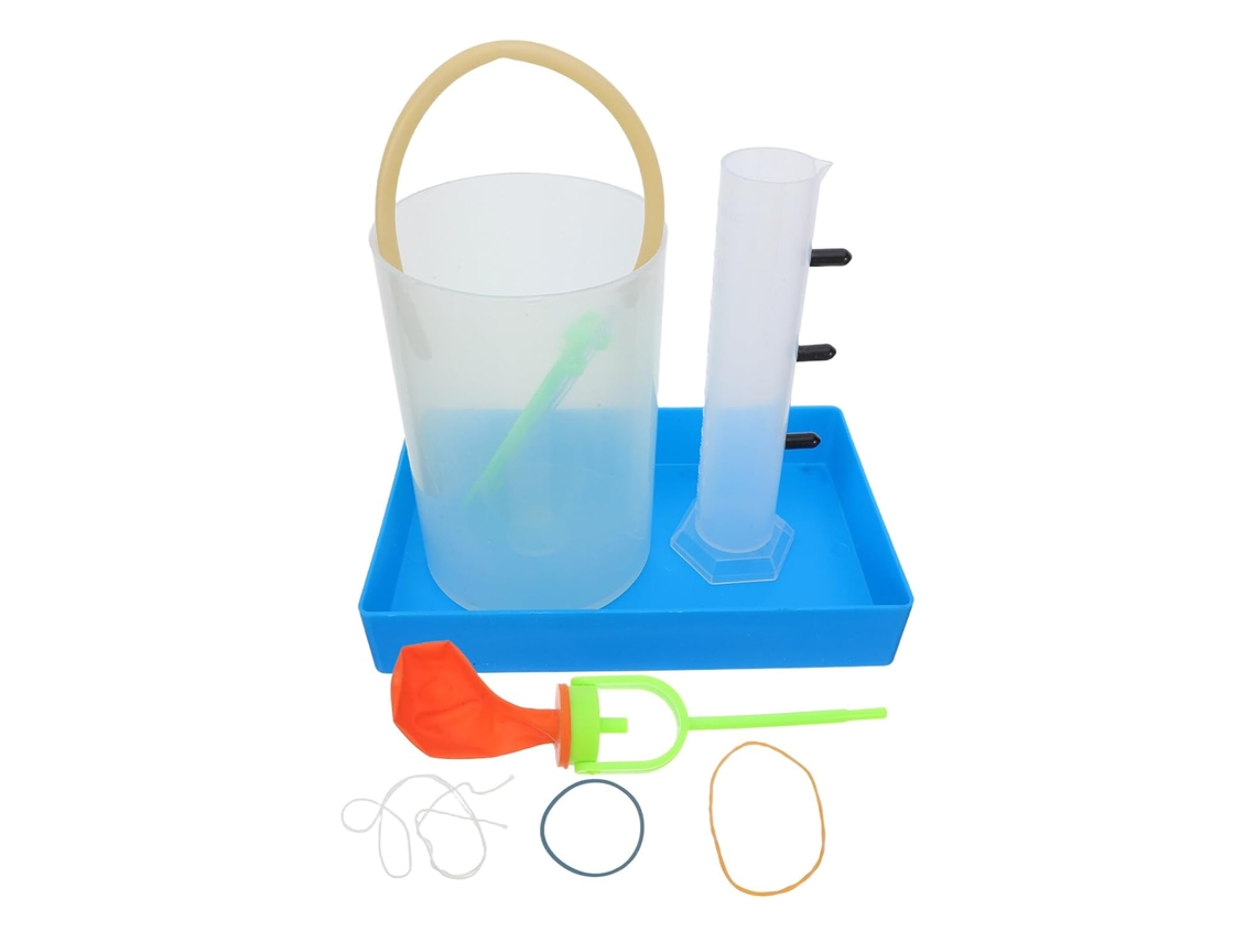 Kit Experimental de Pressão e Profundidade Líquidos Dispositivo Didático Física para Laboratório Ferramenta