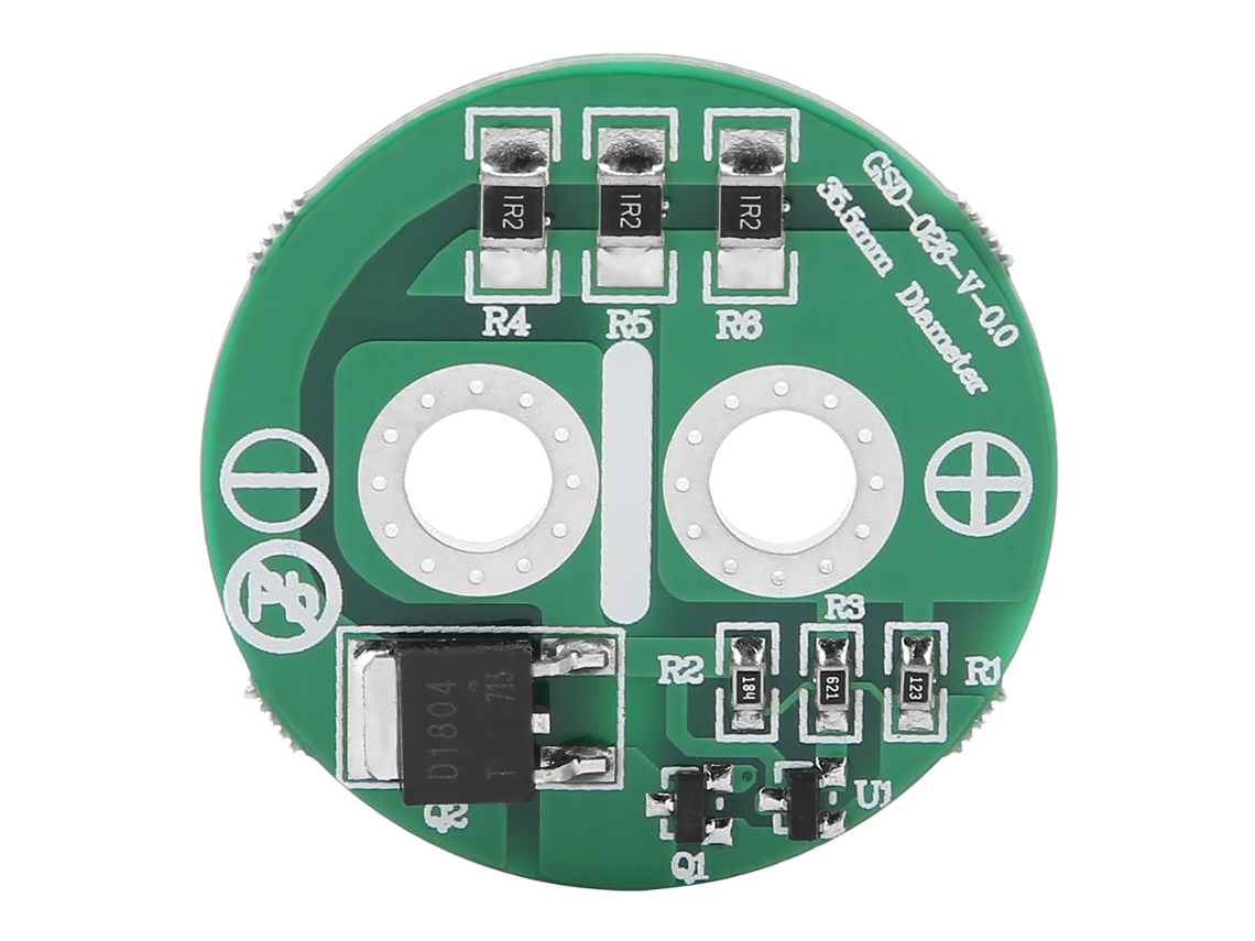 Placa de Proteção e Equilíbrio de Bateria de Lítio com Supercapacitor Farad 2.5v