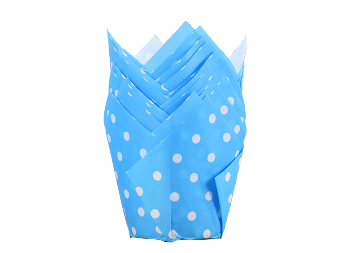 Copos de Papel Tulipa Descartáveis para Assar Copos para Muffin À Prova de Gordura para Fornos NEVEANCE