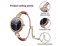 Smartwatch ALIMENTATION Vermelho