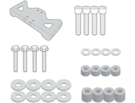 Fixação GIVI Plx1152 Kit De Instalação Honda Cb 500 F Preto