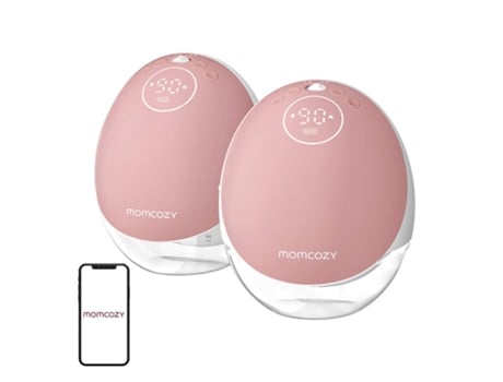 Bomba Tira Leite Dupla Momcozy, Alimentação Sem As Mãos, Extração Confortável