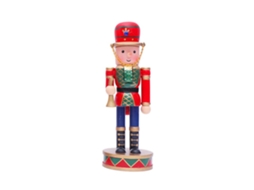 Ornamentos De Natal De Madeira Em Forma De Soldado