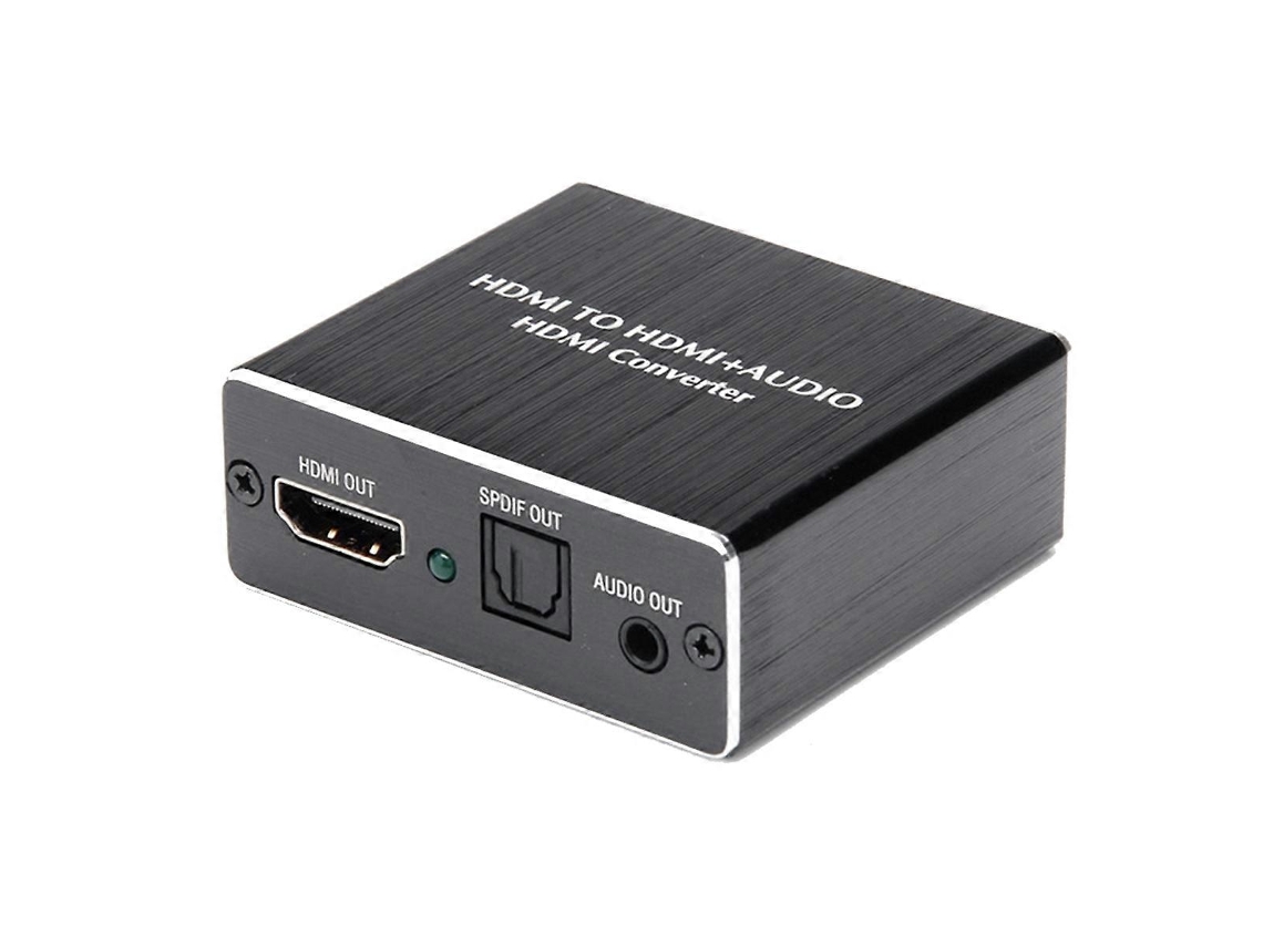 Conversor De Áudio Compatível Com Hdmi Extrator Spdif