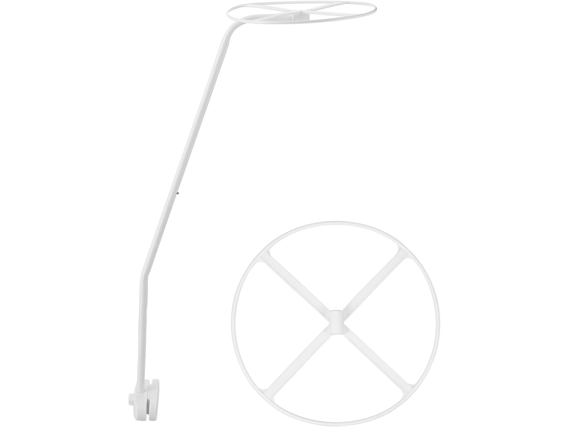 Suporte Metálico Branco Com Alta Capacidade De Carga Para Mosquiteiro, Seguro Para Recém Nascidos E Berços