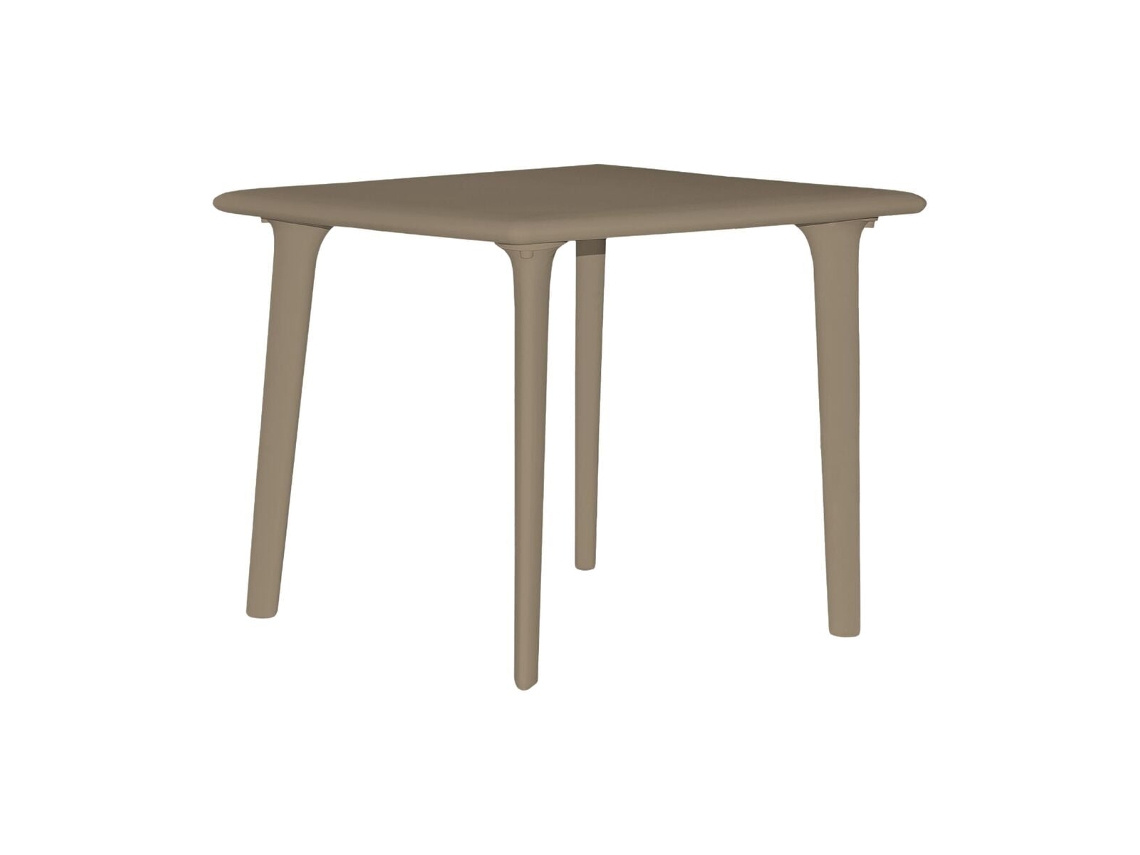 Mesa Quadrada Exterior 90x90 Chocolate Dessa Resol