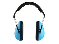 Auriculares Protetores De Ouvido Para Crianças 3-12 Anos Azul Leve Ajustável Portátil Bloqueio De Ruído