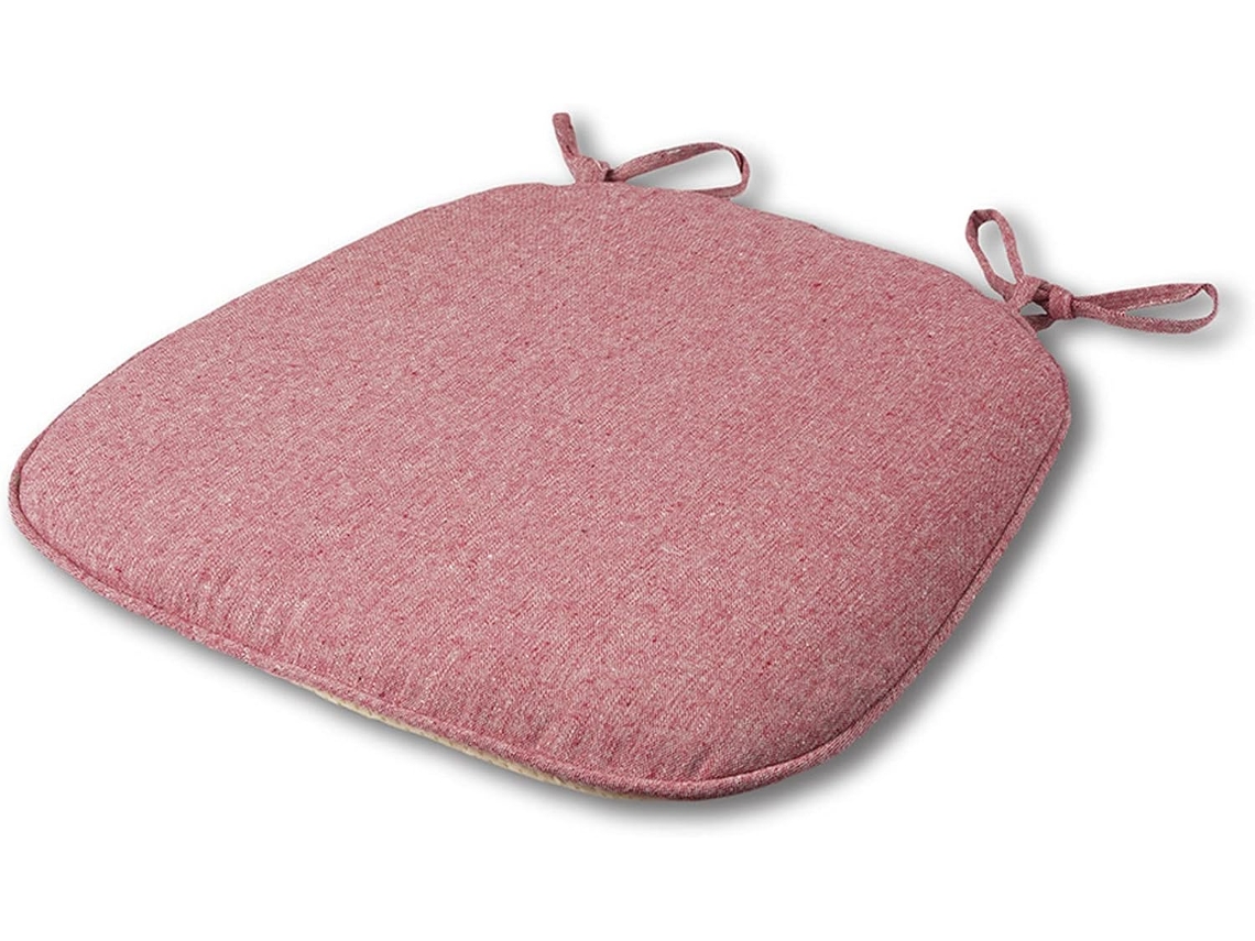 Almofadas Para Cadeiras De Jantar Em Espuma Viscoelástica, Antiderrapantes, Com Amarras, Capa Removível E Lavável