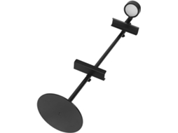Cavalete De Mesa Ajustável Em Ferro Preto Com Iluminação Led Integrada, Suporte Decorativo Para Porta-retratos...