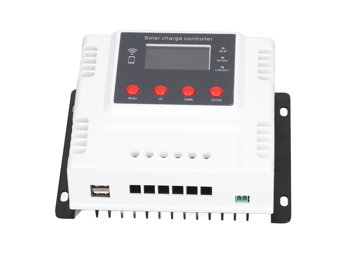 Controlador solar digital 12V/24V/48V com identificação automática (60A)
