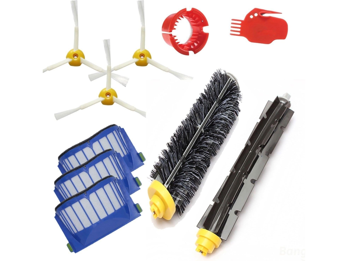 Kit De Peças De Reposição Para Irobot As Séries 600 694 677 655 680 E 645 /séries 500 595 E 585 Acessórios Aspirador Robô (10 Peças) Cuich