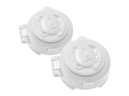 Capas De Botão Para Máquina De Lavar Roupa Em Abs Branco