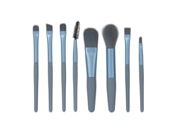 8pcs Set De Brochas De Maquillaje Profesional Para Mujeres Y Niñas