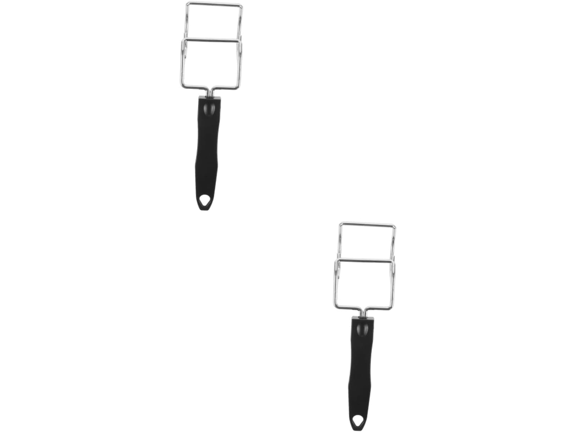 Hemobllo Conjunto De 2 Pinça Ergonômica Para Pratos Queimados No Forno, Com Clipe Para Bandejas E Cabo Ajustável