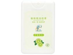 Spray de óleo essencial repelente de mosquitos com limão, 18ml, portátil