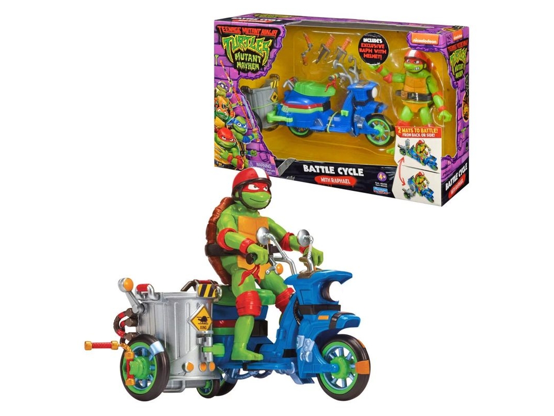 Tmnt Mm Moto Fig Raphael Ltv Famosap23