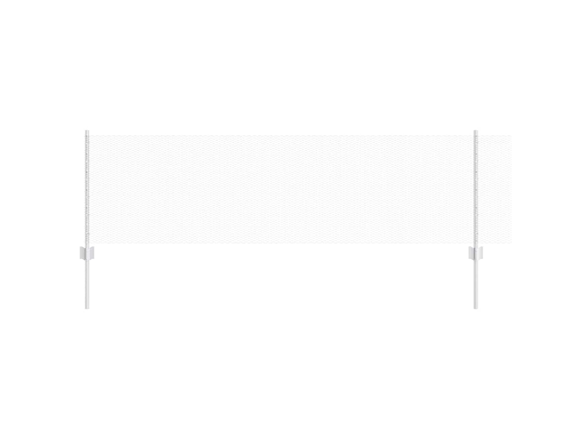 Conjunto 1 Painel De Cerca Vidaxl Prateado Aço (10 X 0,6 M)