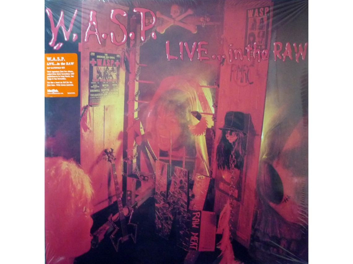 Vinil W.A.S.P. - Live... In The Raw