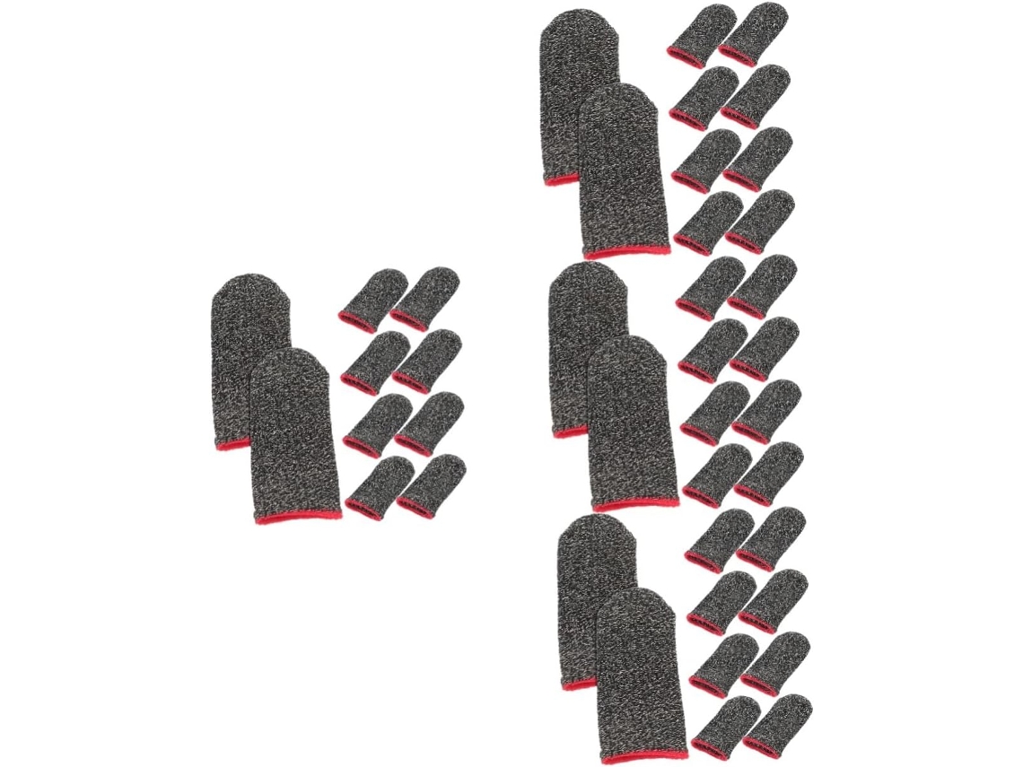 Popetpop Conjunto De 4-protetores Dedo Respiráveis Para Jogos, Proteção Para Tela Sensível Ao Toque, Para Melhorar Suas
