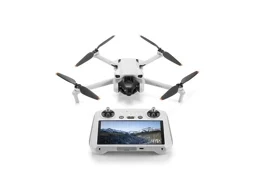 Drone DJI Mini 3 + DJI RC - GL (4K - Autonomia: Até 38 min - Cinzento)