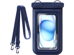 Capa Impermeável Para Telemóvel, Ipx8, Capa Protetora Subaquática Resistente À Água, Compatível Com Ecrã