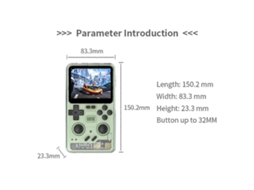 Console De Jogos Portátil Retrô Rgb20pro De 64 Gb, Tela Ips De 3,2 Polegadas, Wi Fi E Bluetooth Integrados Para Gb/psp/psp S Ly Ebike