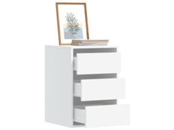 Vidaxl Cómoda 40x41x58 Cm Derivados De Madeira Branco