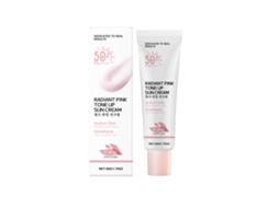 Protetor Solar Fps 50 com Ação Clareadora Rosa Brilhante para Pele Radiante LAXISCREED