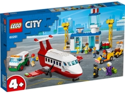 LEGO City: Aeroporto Central (Idade Mínima: ‍4 - 286 Peças)
